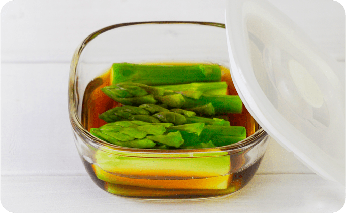 アスパラのおひたし